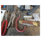 Mixed Hand Tools and Hardware Lot