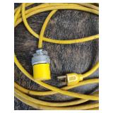 Heavy Duty Extension Cord Set, One with Channel Lock