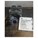 North 5500/7700 Respirator with Filters, Extra Respirator, Stanley Stapler and Mixed Lot of Electrical and More