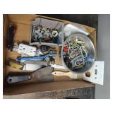 Mixed Lot of Electrical Tools and Hardware