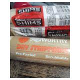 Home Improvement Lot- , Vinyl Floor Tile, Floor Liner, L- Cheat Flooring Nails, Tools and More