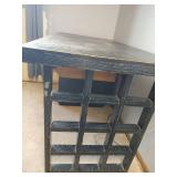 Wood Desk- 49.5 wide x 26 deep x 29 tall, Sturdy and Heavy