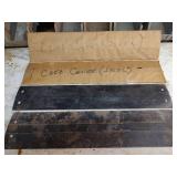 4 Steel Cord Cover Plates, 19 x 4