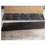 4 Steel Cord Cover Plates, 19 x 4