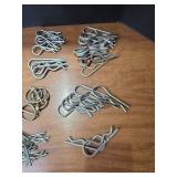 Large Lot of Metal Cotter Pins and R-Clips