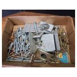 Mixed Hardware Lot - Screws, Bolts & Brackets