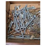 Mixed Hardware Lot - Screws, Bolts & Brackets