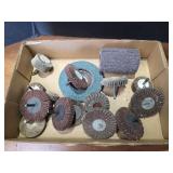Assorted Flap Discs and Sanding Wheels