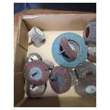 Assorted Flap Discs and Sanding Wheels