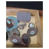 Assorted Flap Discs and Sanding Wheels
