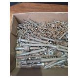 Large Lot of Mixed Hardware and Lag Bolts