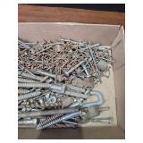 Large Lot of Mixed Hardware and Lag Bolts