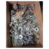 Mixed Industrial Hardware Lot with Metal Plates