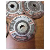 Walter A-24-HPS Steel Grinding Wheels Lot
