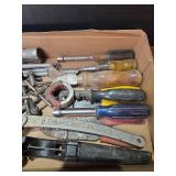 Mixed Lot of Hand Tools and Pipe Cutters