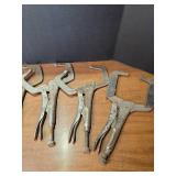 Set of 5 Heavy Duty Adjustable Clamps