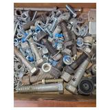 Mixed Hardware Lot - Nuts, Bolts and Fasteners