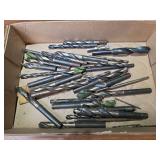 Lot of Large Morse Taper Drill Bits