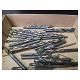 Lot of Large Morse Taper Drill Bits