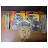 Irwin 5-1/2 inch Circular Saw Blade Set with Jig Saw Blades