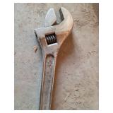 Large 18in Adjustable Wrench