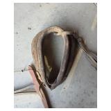 Buck Saw with Leather Horse Collar