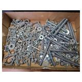 Mixed Lot of Steel Hardware Fasteners