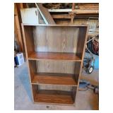 3-Shelf Wood Bookcase