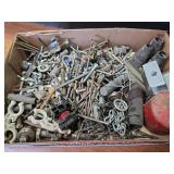 Mixed Hardware Lot - Nuts, Bolts, Fasteners and Parts