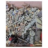 Mixed Hardware Lot - Nuts, Bolts, Fasteners and Parts