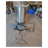 Outdoor Turkey Fryer with Stand and Regulator up to 20lb Turkey