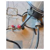 Outdoor Turkey Fryer with Stand and Regulator up to 20lb Turkey
