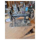 New Royal Antique Sewing Machine with Ornate Cast Iron Base