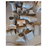 Galvanized HVAC Duct Fittings Lot