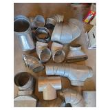 Galvanized HVAC Duct Fittings Lot