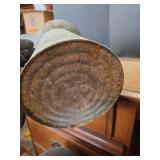 Galvanized Milk Strainer, 4 Qrt Oil Can With Flexible Spout and Smaller Can