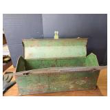 1950s Green Metal SK Tool Box