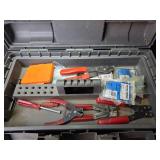 Plano Tool Box with Electrical Components and Tools