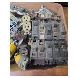 Mixed Lot of Electrical Components - GE Circuit Breakers and Outlets