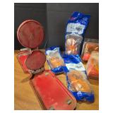 Red Safety Reflectors and Marker Lights