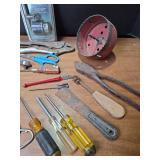 Mixed Hand Tool Collection with Jacobs Chuck