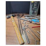 Mixed Hand Tool Collection with Jacobs Chuck