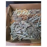 Mixed Hardware Lot - Nuts, Bolts, and Fasteners