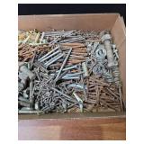 Mixed Hardware Lot - Nuts, Bolts, and Fasteners