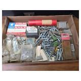 Hardware Lot with Nails, Screws and More
