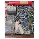 Hardware Lot with Nails, Screws and More