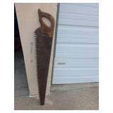 Traditional Antique Wooden Handle Hand Saw