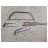 Hand Saw Collection - Wooden and Metal Saws