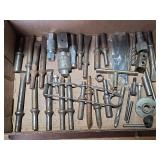 Large Lot of Metal Machinist Tools and Bits