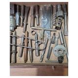 Large Lot of Metal Machinist Tools and Bits